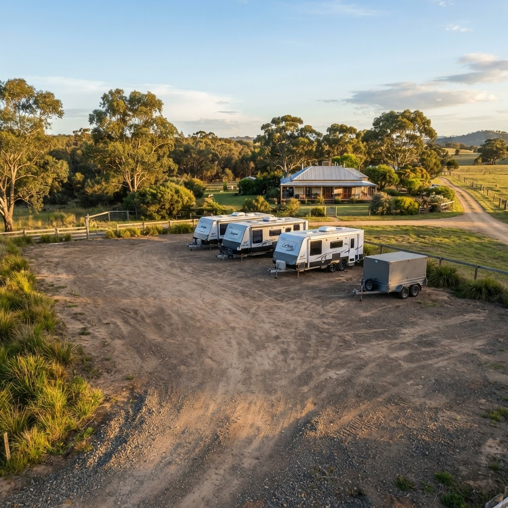 Acreage storage in Byron bay